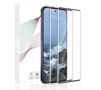 Carantee Pack of 2 Tempered Glass Screen Protectors for Motorola Moto Edge 50 Neo 5G, Extremely Robust 9H Screen Protector for Edge 50 Neo, 3D Full Screen Ultra HD Anti-Dirt Motorola Edge 50 Neo