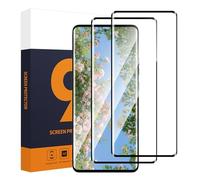 Carantee Pack of 2 Tempered Glass Screen Protectors for Motorola Moto Edge 50 Pro, 3D Anti-Scratch Tempered Glass Protection, Anti-Bubble, Anti-Dust, Ultra Clear, Motorola Edge 50 Pro Protective Glass