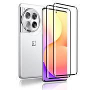 Carantee Pack of 2 Tempered Glass Screen Protectors for Oneplus 12 5G Screen Protector + 2 Camera Protection Films, 9H Hardness Screen Protector Oneplus 12 5G Tempered Glass Screen Protector