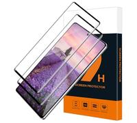 Carantee Pack of 2 Tempered Glass Screen Protectors for Samsung Galaxy Note 20 5G, 9H Hardness, Anti-Scratch, Ultra Clear, Extremely Robust Samsung Note 20 Glass Film, 3D Full Screen Top Grade