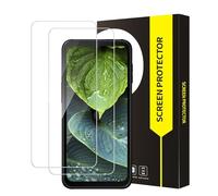 Carantee Pack of 2 Tempered Glass Screen Protectors for Samsung Galaxy Xcover 6 Pro, 2.5D Durable Samsung Xcover 6 Pro Mobile Phone Film, Free from Scratches, Shatterproof, Xcover 6 Pro Protective
