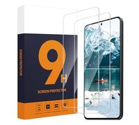 Carantee Pack of 2 Tempered Glass Screen Protectors for Xiaomi Redmi Note 13 Pro 4G/5G, 2.5D Cover, 9H Hardness, Anti-Scratch, Sensitive Touch, 0.33 mm High Definition Redmi Note 13 Pro Screen