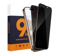 Carantee Screen Protector for iPhone 16 Pro 5G, Pack of 2, 9H Hardness Privacy Film, Anti-Spy Privacy Film, Anti-Oil, 0.33 mm Sensitive Touch iPhone 16 Pro Screen Protector