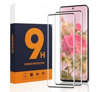 Carantee Screen Protector for Motorola Edge 50 Pro, Pack of 2 3D Edge Bubble-Free Tempered Glass Protection Glass for Motorola Edge 50 Pro, Anti-Dust Highly Sensitive Screen Protector