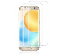 Carantee Screen Protector for Samsung Galaxy S7 Edge, Protective Glass, Pack of 2, Shatterproof Screen Protector for Samsung S7 Edge Film, Fingerprint ID Tempered Glass Film for S7 Edge Screen