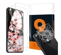 Carantee Screen Protector for Xiaomi Redmi Note 13 5G Screen Protector, 9H Hardness Protective Glass + Lens Film, Bubble-Free, 2.5D Sensitive Touch, 0.33 mm HD Clear Redmi Note 13 5G Screen Protector
