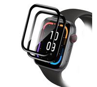 Carantee Tempered Glass Screen Protector for Apple Watch 10, 42 mm, Pack of 2, Bubble-Free Screen Protector for Apple Watch 10, 42 mm Film, Scratch-Resistant, Sensitive Touch for iWatch 10, Screen