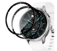 Carantee Tempered Glass Screen Protector for Garmin Venu 4 45 mm Pack of 2 Bubble-Free Soft TPU HD Clear Screen Protector, Anti-Dust Film, Scratch-Resistant Screen Protector, Self-Healing