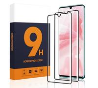 Carantee Tempered Glass Screen Protector for Xiaomi Mi Note 10/CC9 Pro/Mi Note 10 Lite, Pack of 2, Ultra Thin 9H Shatterproof Screen Protector, 3D Anti-Dust Protective Glass Film for Xiaomi Mi Note 10