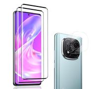 Carantee Tempered Glass Screen Protector for Xiaomi Redmi Note 14 Pro Plus, 2 + 2 Pieces, 9H Hardness, HD Clear, Camera Protection + Screen Protector, Fingerprint ID, Scratch-Resistant, Anti-Dust