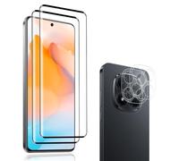 Carantee Tempered Glass Screen Protector for Xiaomi Redmi Note 15 Pro Plus 5G, Pack of 2 + 2 9H Hardness, HD Clear, Camera Protection + Screen Protector, Fingerprint ID, Scratch-Resistant, Anti-Dust