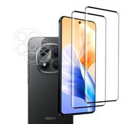 Carantee Tempered Glass Screen Protector for Xiaomi Redmi Note 15 Pro Plus 5G, Pack of 2 + 2 9H Hardness, HD Clear, Camera Protection + Screen Protector, Fingerprint ID, Scratch-Resistant, Anti-Dust