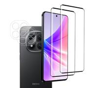 Carantee Tempered Glass Screen Protector for Xiaomi Redmi Note 15 Pro Plus 5G, Pack of 2 + 2 9H Hardness, HD Clear, Camera Protection + Screen Protector, Fingerprint ID, Anti-Dust, Scratch-Resistant