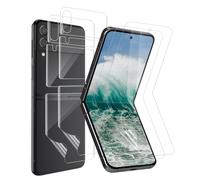 Carantee TPU Screen Protector for Samsung Galaxy Z Flip 4 5G, Ultra Clear No Bubbles Touch Sensitive Samsung Z Flip 4 Film, Perfect Fit Without Edge Removal, Scratch-Resistant Glass Film, Pack of 2 +