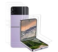 Carantee TPU Screen Protector for Tempered Glass for Samsung Galaxy Z Flip 4 5G, Ultra HD Anti-Bubble-Free Touch Sensitive Samsung Z Flip 4 Film, Ultra Thin Perfect Fit, Anti-Scratch Mobile Phone Film