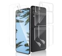Carantee TPU Screen Protector for Tempered Glass for Samsung Galaxy Z Flip 4 5G, Ultra HD High Definition Anti-Scratch Samsung Z Flip 4 Screen Protector, Precise Fit, Self-Healing Flip 4 Film, Pack of