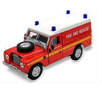 Cararama 553940 Land Rover Series III Hard Top Fire & Rescue