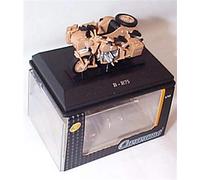 cararama B.M.W R75 Afrika Korps with Sidecar vehicle 1:43 scale diecast model