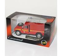cararama Diecast Model - Fire & Rescue Land Rover Series Iii 109 - Cr039