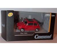Cararama Fiat 500L in Red vehicle 1:43 scale diecast model
