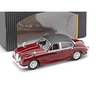 Cararama Jaguar MK II TV Series Inspector Morse (1987-2000) Dark Red 1:43