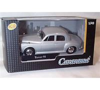 Cararama R0VER 90 Saloon P4 Silver vehicle 1:43 scale diecast model