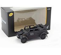 cararama VW Kubel Type 82 Open 1940, Drab, German Army 1:43 scale model from