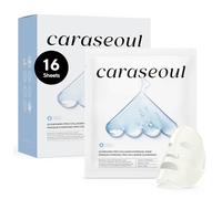caraseoul Glow Pro Collagen Face Mask, Korean Skin Care (16ea)