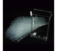 Carat DS1 Deck Sleeves 10 Pack - Clear PET Protective Cases for Playing Cards - Archival Safe, Lightweight, Fits all Standard Poker Size Decks