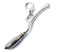 Harry Potter Sterling Silver Nimbus 2000 Clip on Charm
