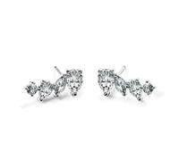 CARAT* LONDON Abigail Sterling Silver CZ Marquise Stud Earrings