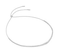 CARAT* LONDON Carissa Cubic Zirconia & Sterling Silver Bolo Necklace