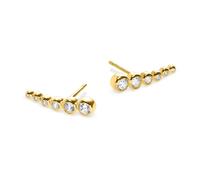 CARAT* LONDON Carissa Yellow Gold Vermeil Earrings