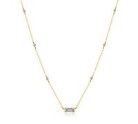 CARAT* LONDON Linden Yellow Gold Vermeil & Cubic Zirconia Necklace