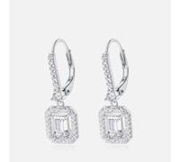 Carat London Moxie Borderset Sterling Silver Drop Earrings