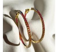 CARAT* LONDON Rainbow Yellow Gold Tone CZ Earrings