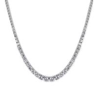 CARAT* LONDON Sterling Silver Brilliant Round Necklace