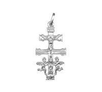 Caravaca Cross 925 Sterling-Silver with Angels Design - Blessed