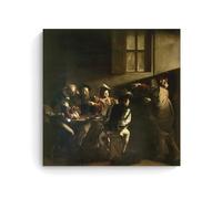 Caravaggio ArtWork - Calling of Saint Matthew Print Poster Painting On Canvas Wall Art Scroll Picture Print Living Room Walls Decor Homes 20x20inch(50x50cm)