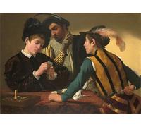 Caravaggio Cardsharps 1000 Piece Jigsaw Puzzle