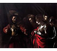 Caravaggio photo A4 martyrdom of saint ursula