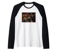 Caravaggio The Taking of Christ Raglan Baseball Tee