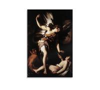 Cáravaggio Works《Sacred Love Versus Profane Love》Printing Posters Modern Printed Canvas Wall Art Stylish Photo Painting Decor for Living Space 24x36inch(60x90cm)