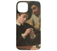 Caravaggios The Card Sharp Art Poker Bridge Blackjack Case for iPhone 15 Plus