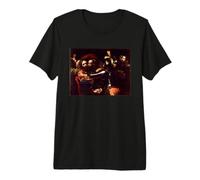 Caravaggios The Taking of Christ | Art Painting Premium T-Shirt