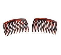 Caravan 0.5 oz Side Comb of Cellulid Aceteae in Tortoise Shell Pair