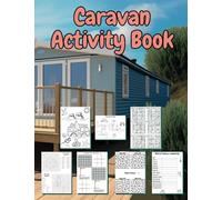 Caravan Activity Book: 108 Page | 100+ puzzles | Wordsearches, Crosswords, Colouring and more