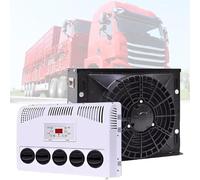 Caravan Air Conditioner DC Air Conditioner Common Box 12V/24V Lightweight Portable Air Conditioner Easy Installation Truck Electric Caravan Roof Air Conditioner,A,12V