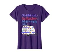 Caravan and Camping Lovers Happy Camper Life T-Shirt