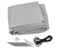 Caravan Awning Mud Draught Skirt 7M Length X 50Cm Depth With Wheel Arch Cover Uk